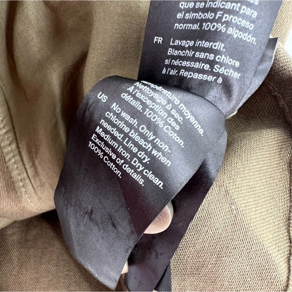 Cos Twill Utility Jacket In Khaki Green - Picture 6 of 7